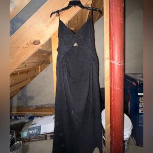 SHEIN Black Dress with front cut out